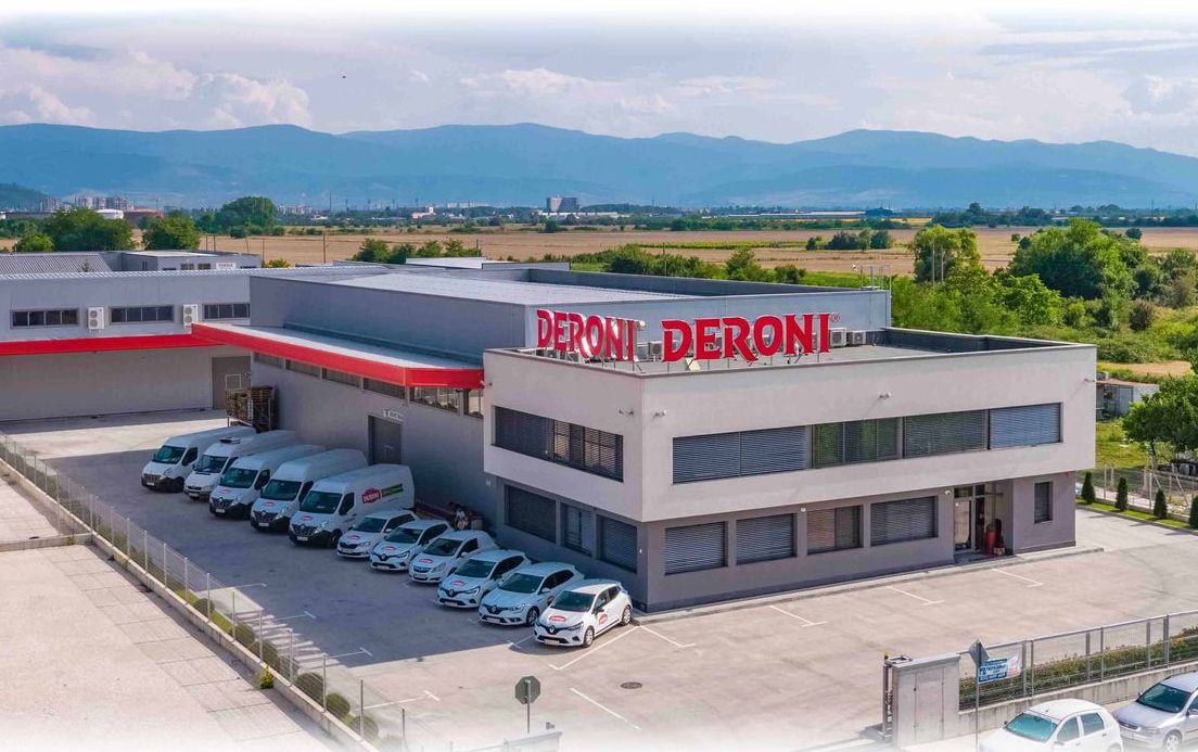 Логистичната база на Deroni Trading в Пловдив