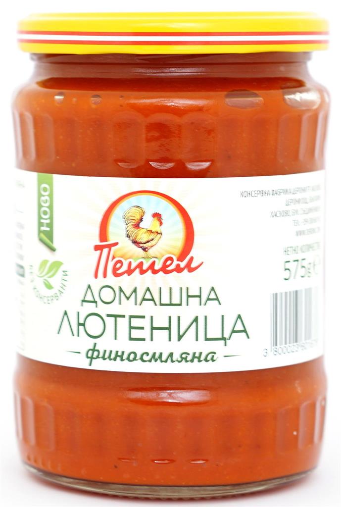 Лютеница Петел Финосмляна Домашна 575 гр.