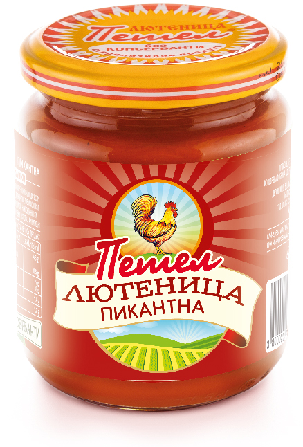 Лютеница Петел Финосмляна Пикантна 270 гр.