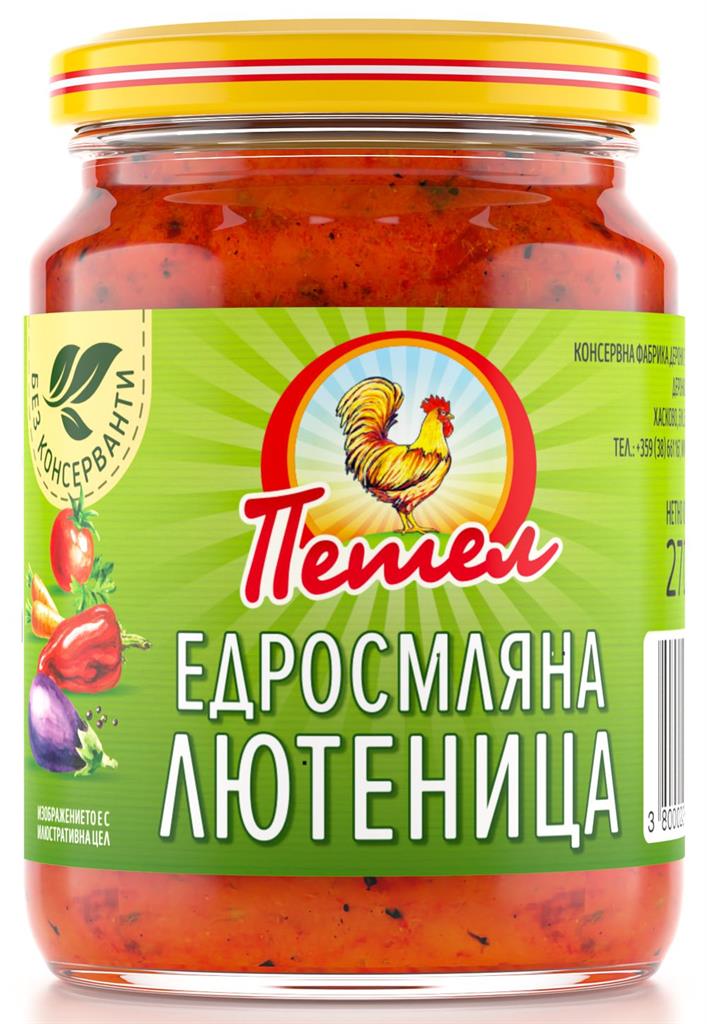 Лютеница Петел Едросмляна 270 гр.