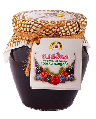 Сладко Джем и Джем Горски плод 240 гр.