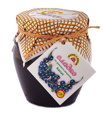 Сладко Джем и Джем Касис 240 гр.