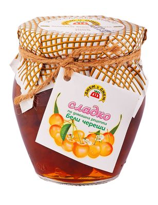Сладко Джем и Джем Бели череши 240 гр.