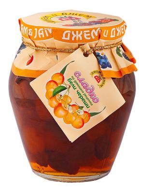 Сладко Джем и Джем Бели череши 360 гр.