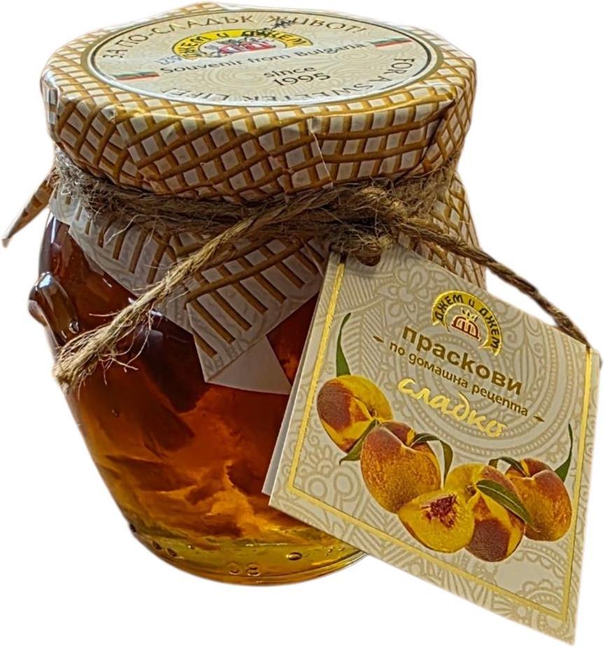 Сладко Джем и Джем Праскова 240 гр.