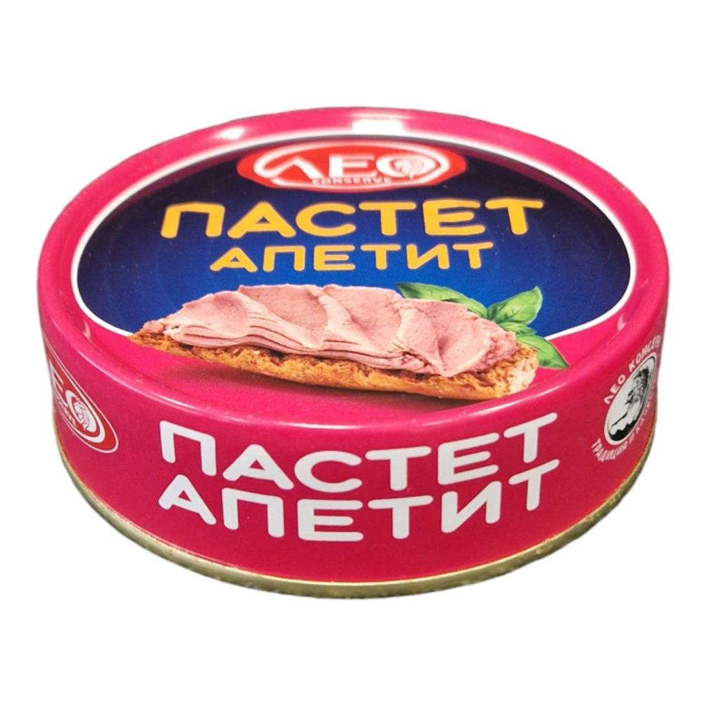 Пастет Лео Консерв 180 гр. - Апетит