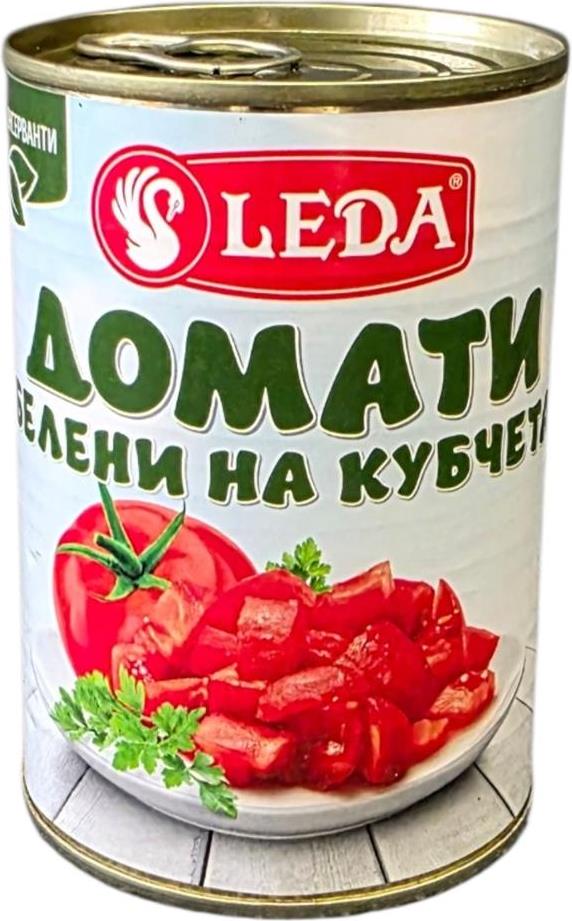 Домати на Кубчета Леда 400 гр. - Белени