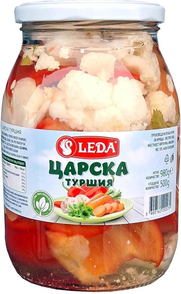 Царска туршия Леда 980 гр.