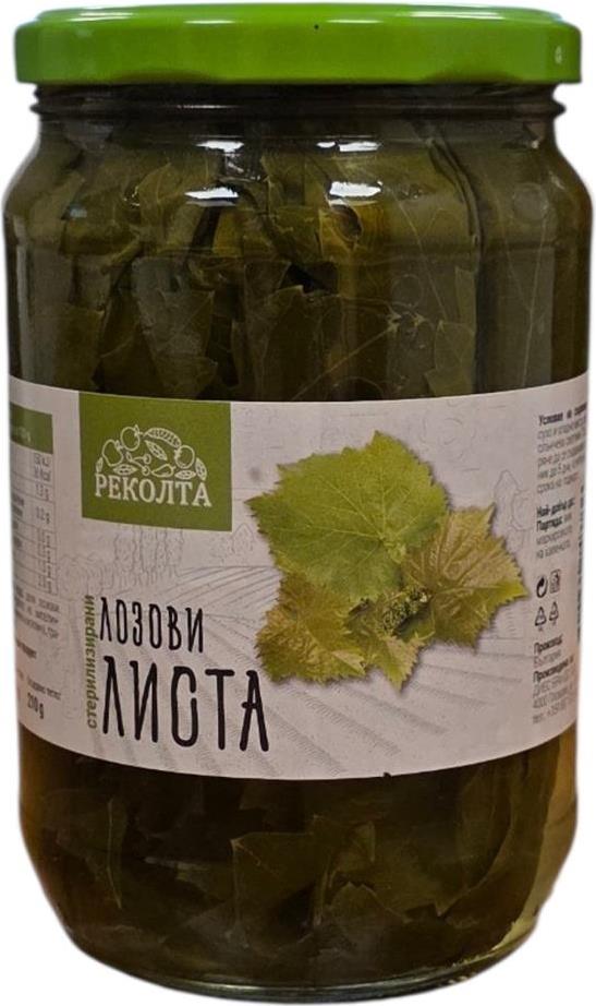 Лозови листа Реколта 680 гр.
