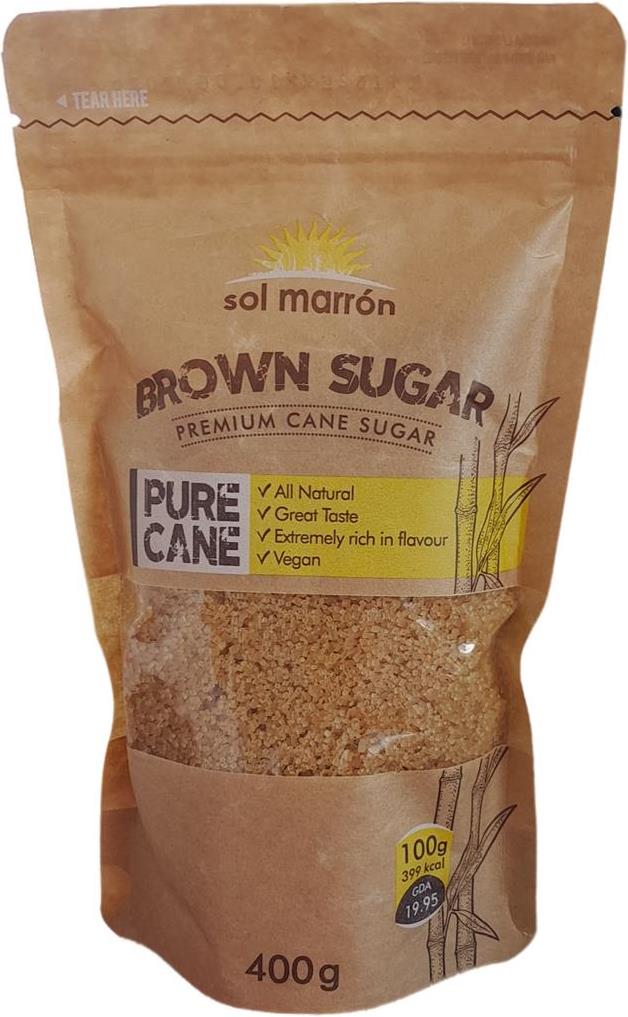 Захар Кафява Sol Marron 400 гр. - Натурална