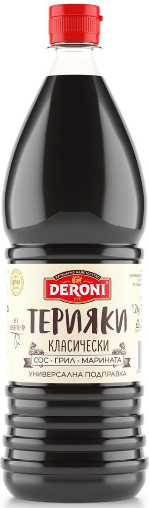 Терияки сос Дерони 1 л. (pvc бут.) - Класически