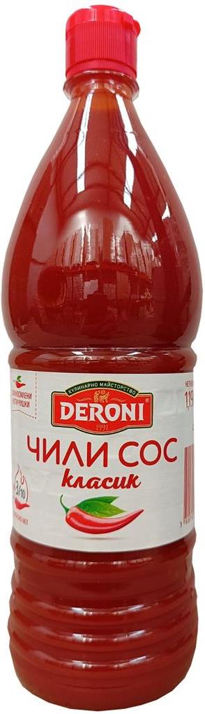 Чили сос Дерони 1.19 кг. (3/10)