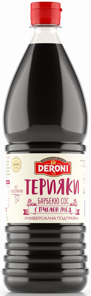 Терияки сос Дерони 1 л. (pvc бут.) - Барбекю с Мед