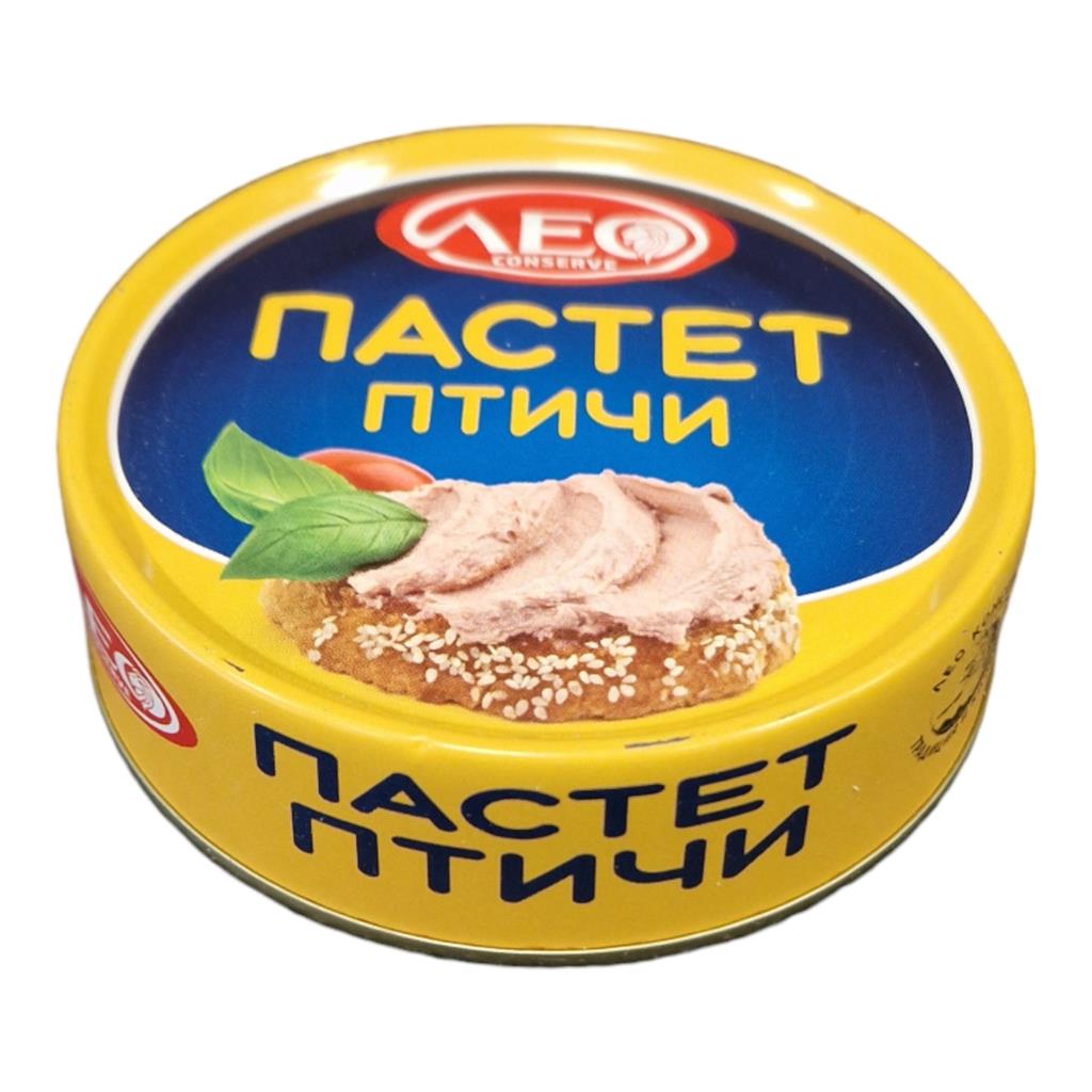 Пастет Лео Консерв 180 гр. - Птичи