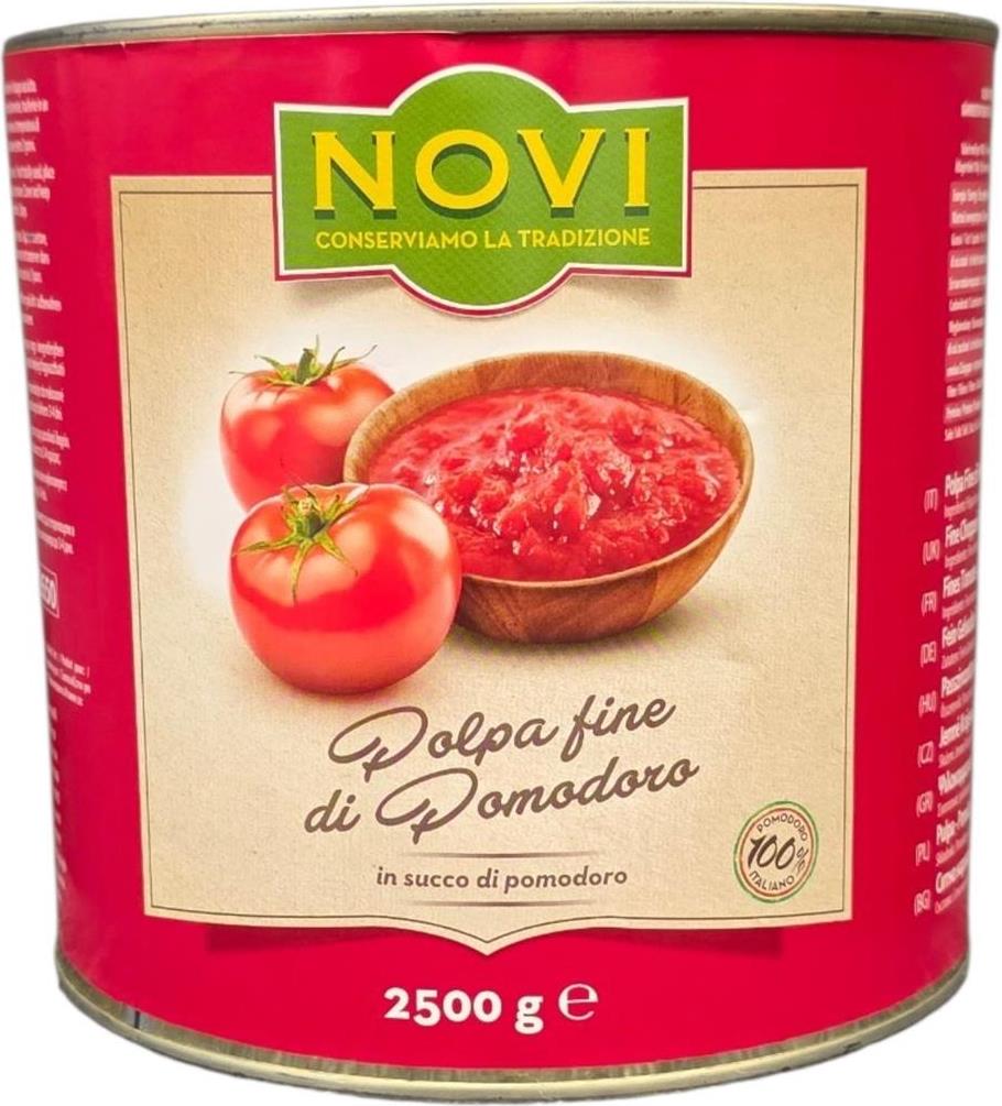 Домати Ситно нарязани NOVI 2.5 кг.